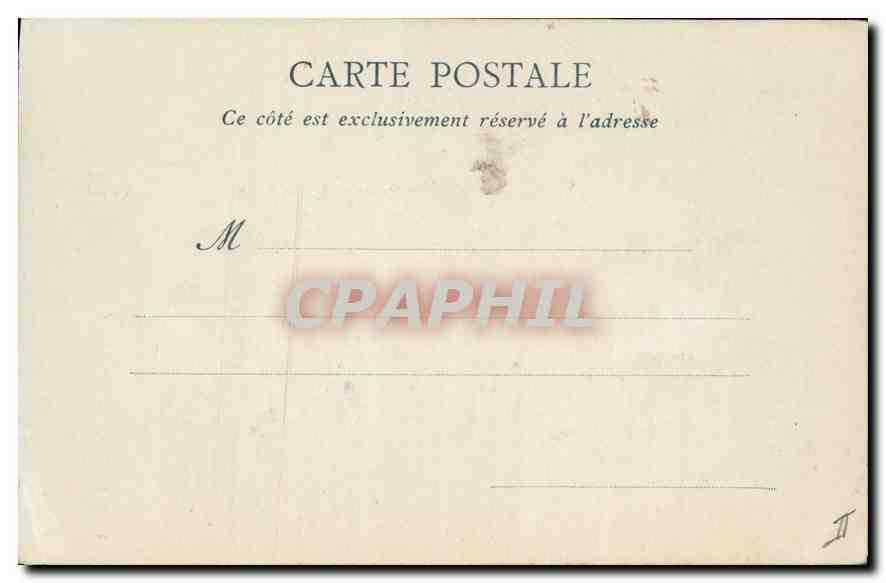 CPA Lyon Vue generale prise de Fourviere  — Verso