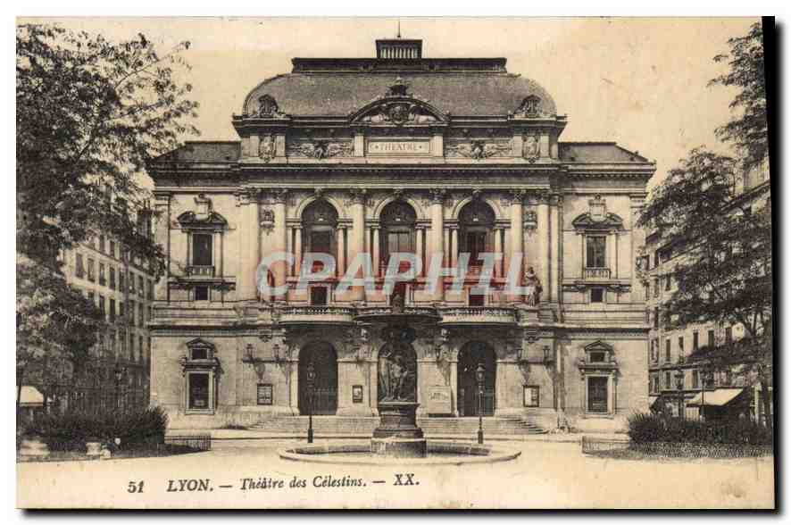 CPA Lyon Theatre des Celestins 