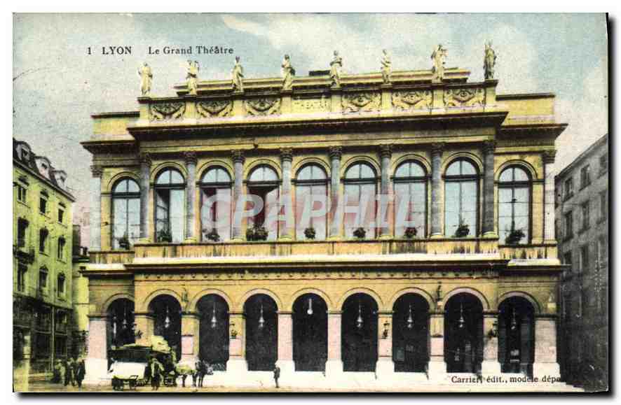 CPA Lyon Le grand Theatre 