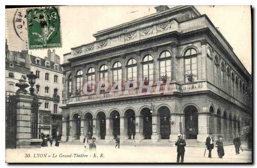 CPA Lyon Le grand Theatre 