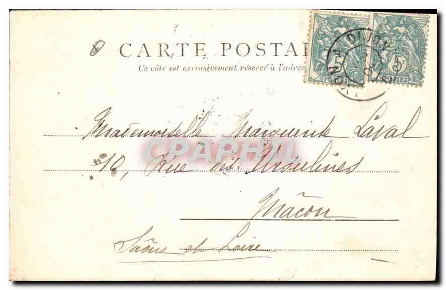 CPA Lyon Theatre des Celestins  — Verso