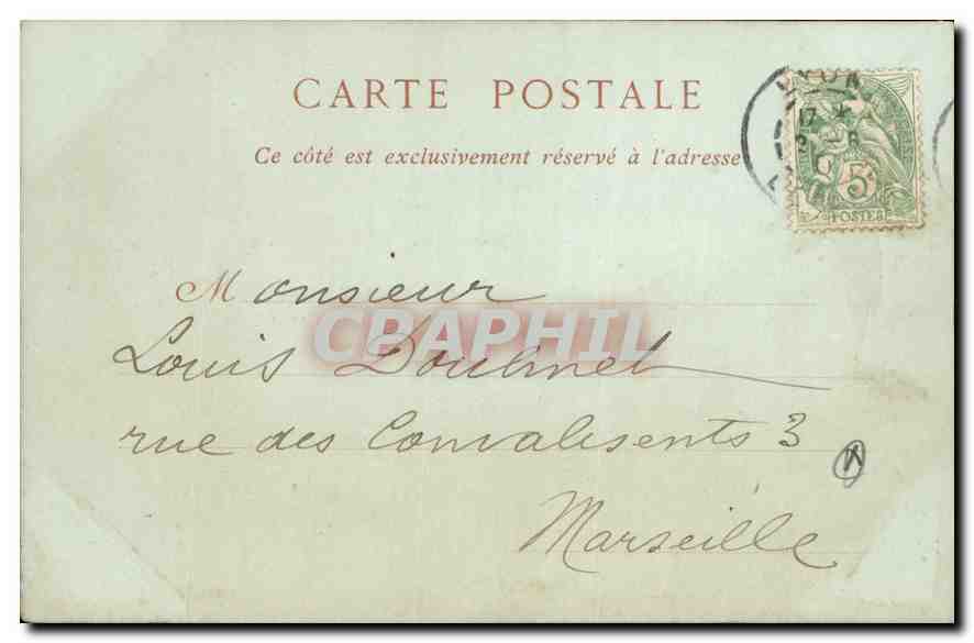 CPA Lyon Theatre des Celestins  — Verso