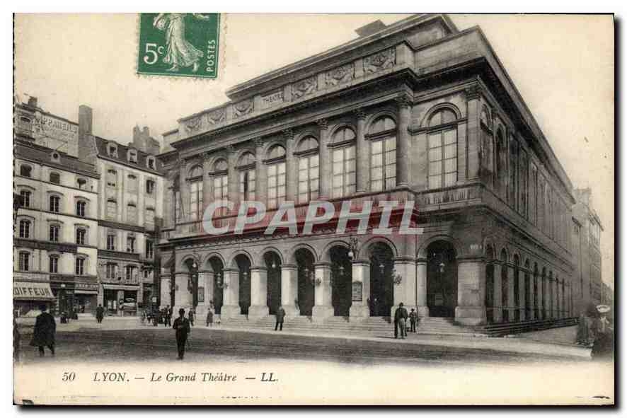 CPA Lyon Le Grand Theatre 