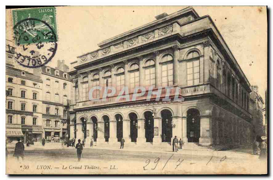 CPA Lyon Le Grand Theatre 