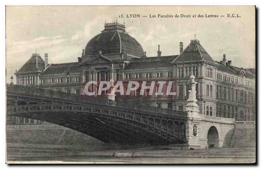 CPA Lyon Les Facultes de Droit et des Lettres 