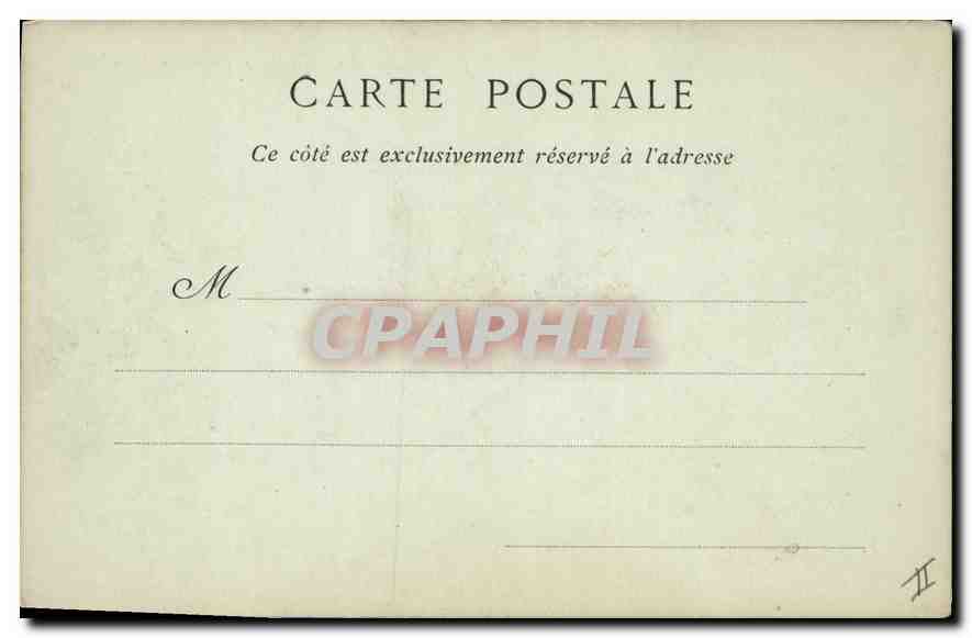 CPA Lyon La Faculte de Medecine  — Verso