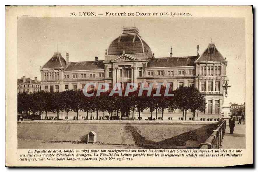 CPA Lyon Faculte de Droit et des Lettres 