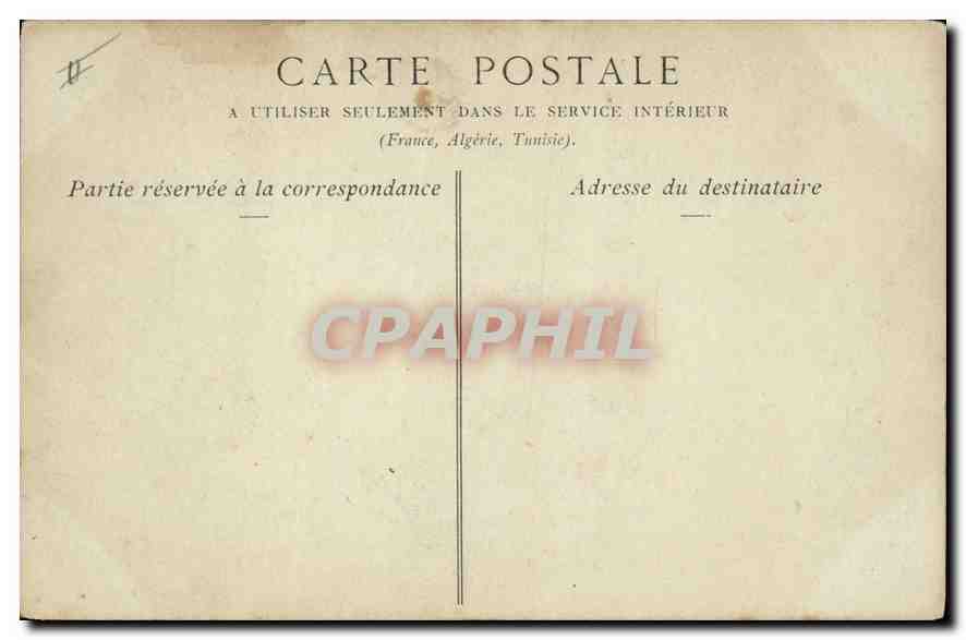 CPA Lyon Les Palais des Facultes  — Verso