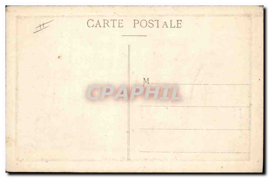 CPA Lyon La Prefecture  — Verso