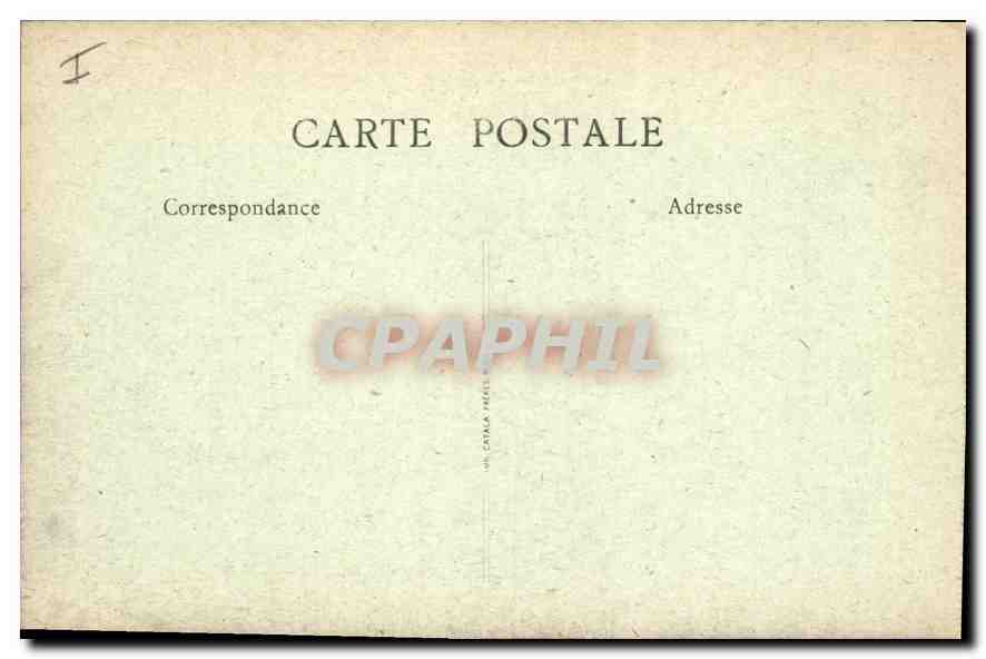 CPA Lyon La Prefecture  — Rückseite