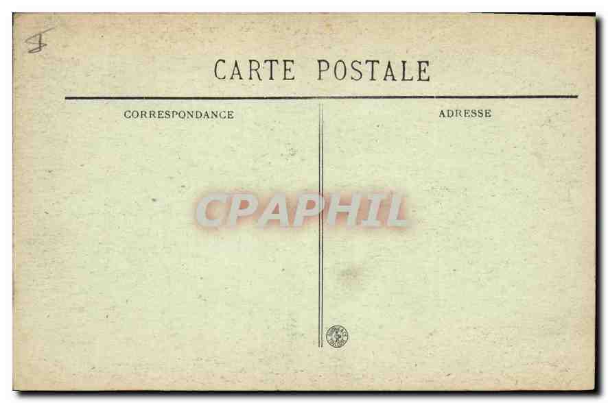 CPA Lyon La Prefecture  — Verso