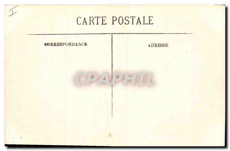 CPA Lyon La Prefecture et Ensemble des jardins  — Rückseite