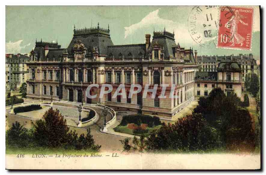 CPA Lyon La Prefecture du Rhone