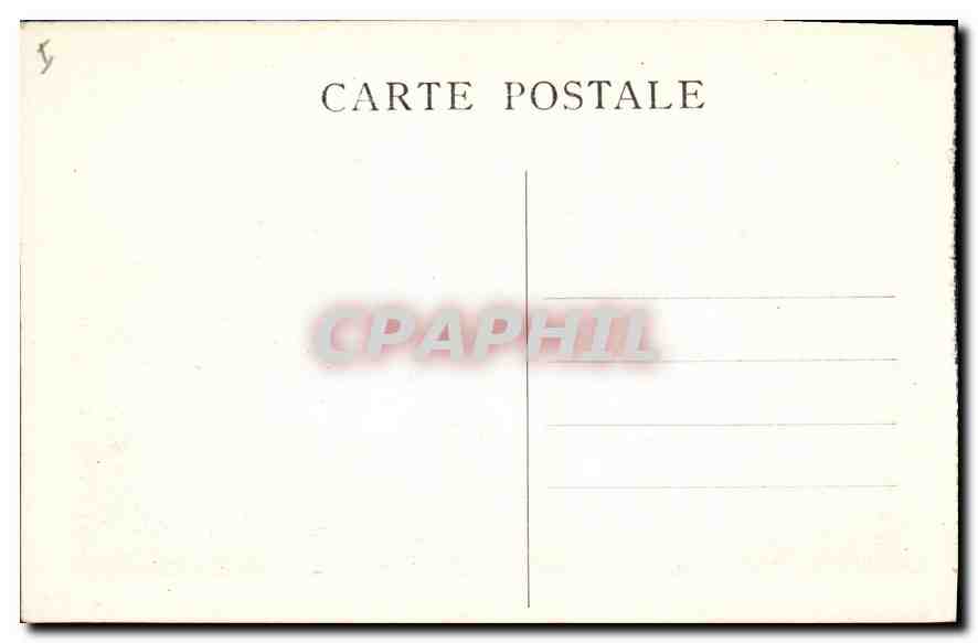 CPA Lyon Illustre La Prefecture — Verso