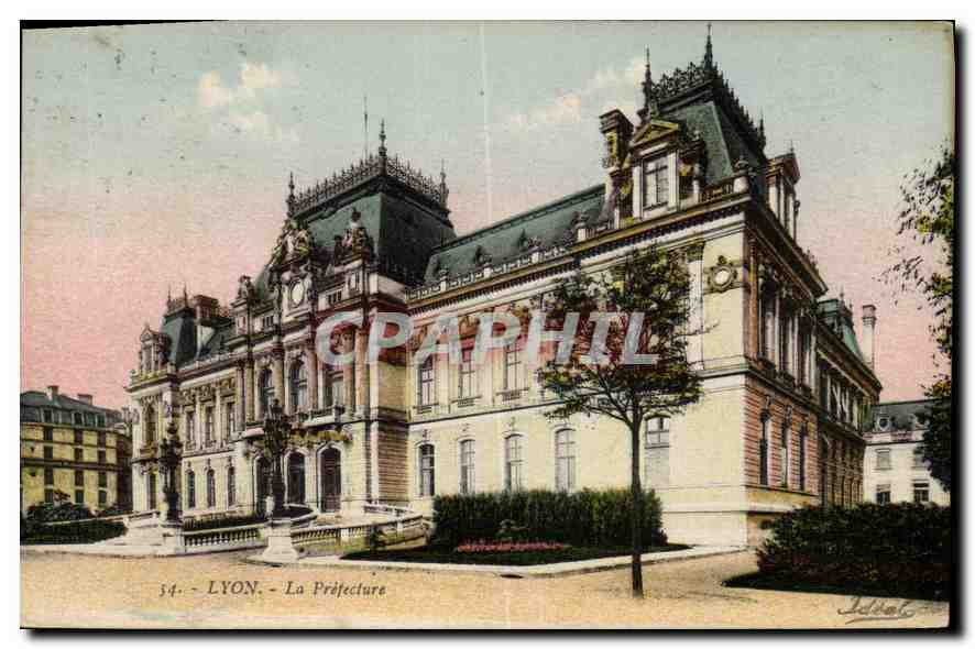 LYON - La Préfecture — éditeur Idéol, n° 54