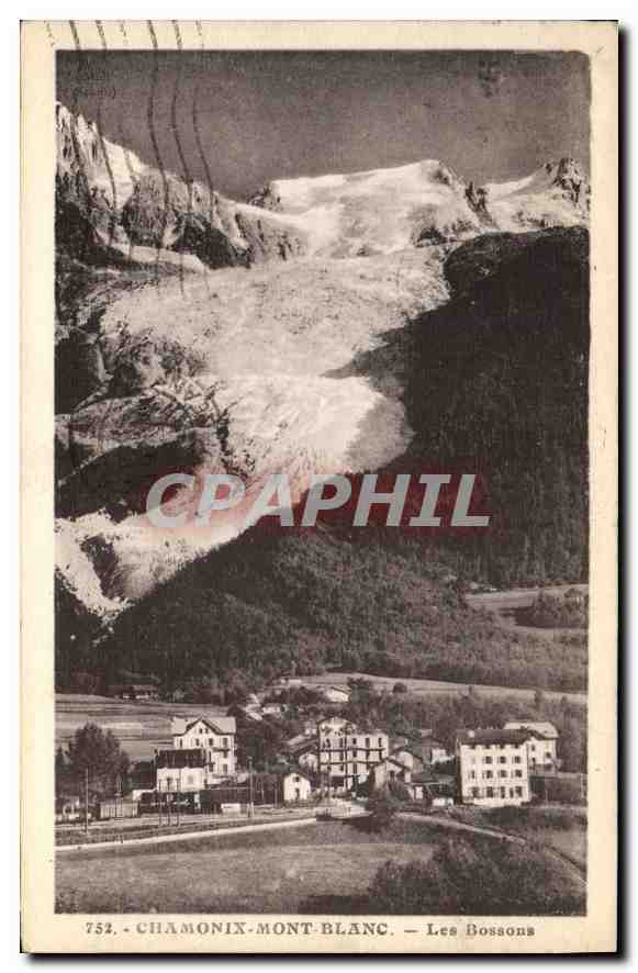 Chamonix-Mont-Blanc — Les Bossons — CPAPHIL 752