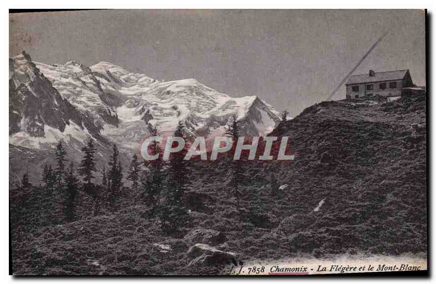 Chamonix - La Flégère et le Mont-Blanc — J.J. 7858