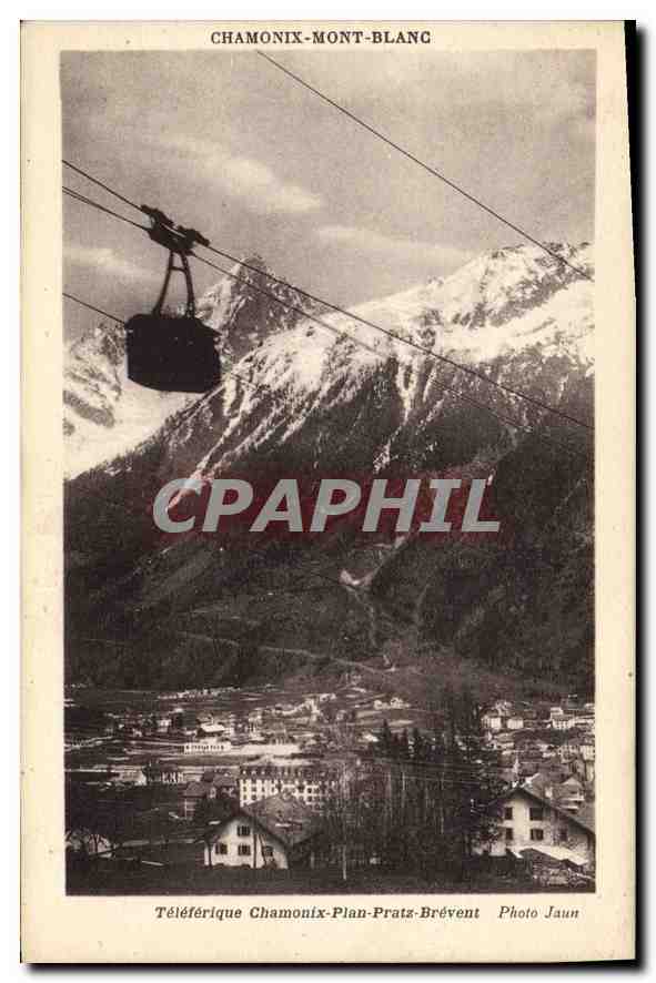 Chamonix-Mont-Blanc — Téléphérique Chamonix-Plan-Pratz-Brévent — Photo Jaun
