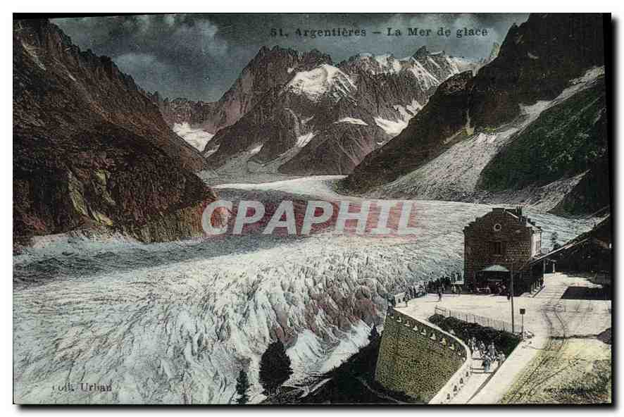 St. Argentières — La Mer de glace — Éditeur : Ullk Urban