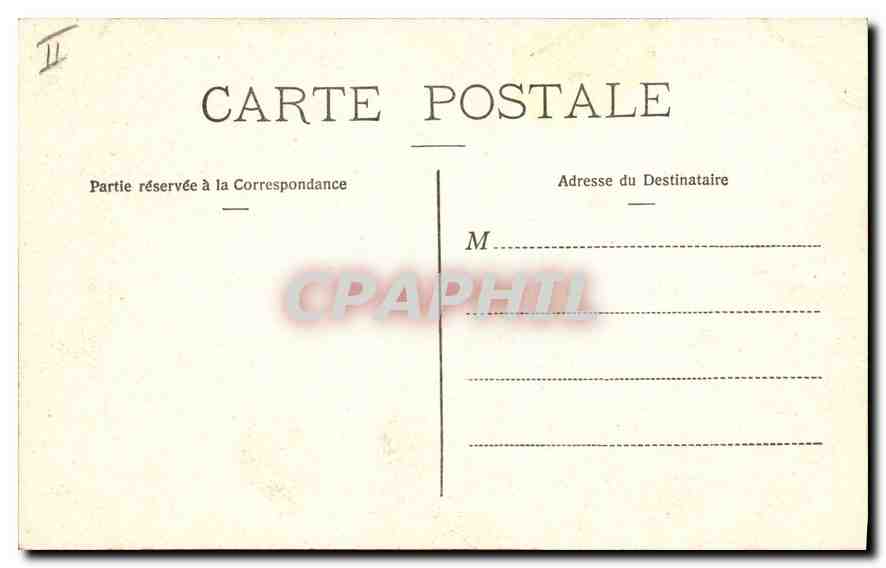 Chamonix — Monument de Saussure — G. Tairraz, phot. Chamonix, n° 584 — Verso