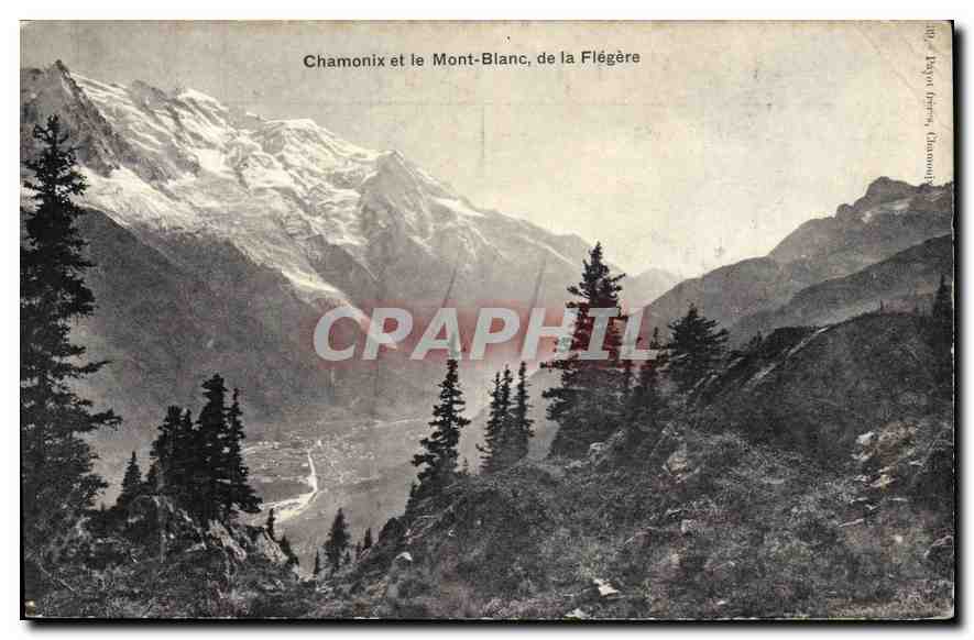 Chamonix et le Mont-Blanc, de la Flégère — éditeur A. Bregen Frères, n°10