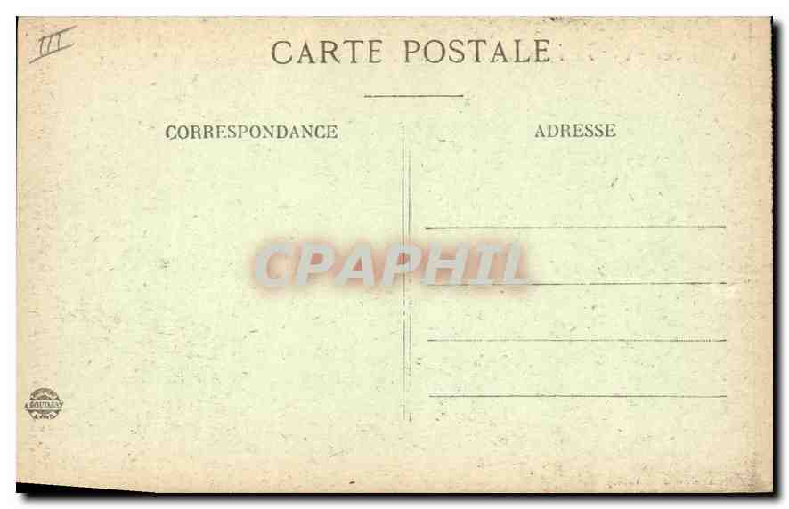 Chamonix — Le Chalet du Brévent et le Massif du Mont-Blanc — A. Charles, n°823 — Verso