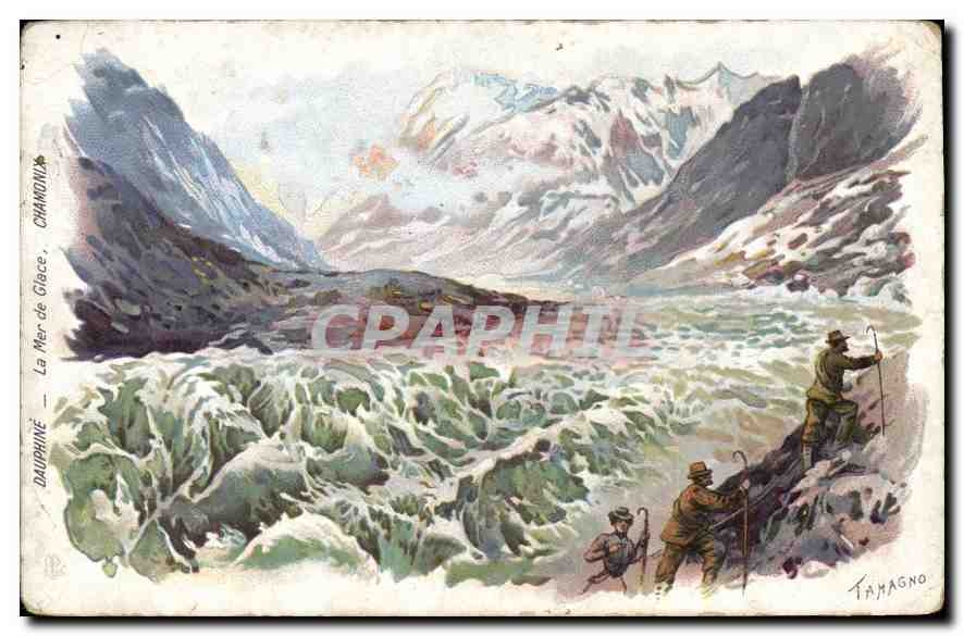 La Mer de Glace — Dauphiné — Tamagno