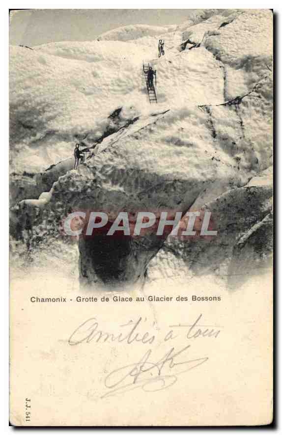 Chamonix - Grotte de Glace au Glacier des Bossons — J.J. 541