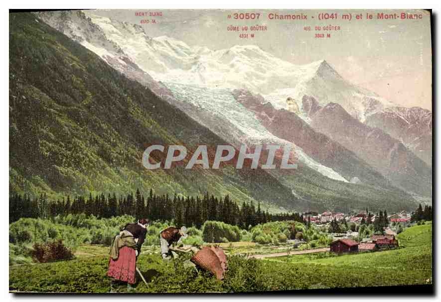 Chamonix (1041 m) et le Mont-Blanc — Édition Photoléa, n° 30507