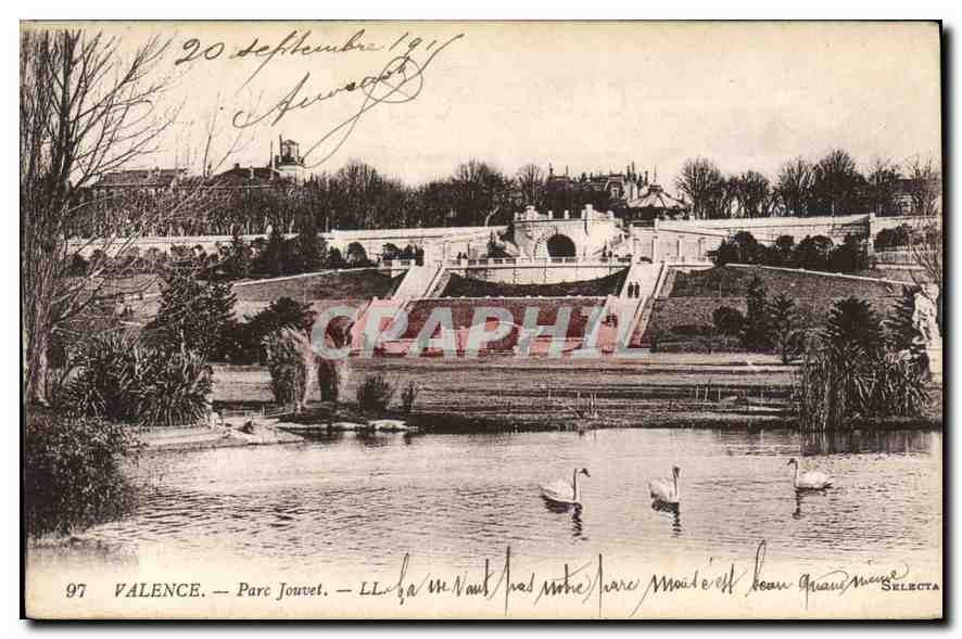 CPA Valence Parc Jouvet