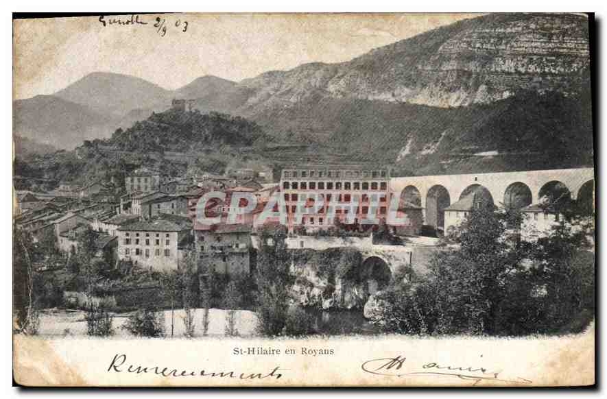CPA St Hillaire en Royans