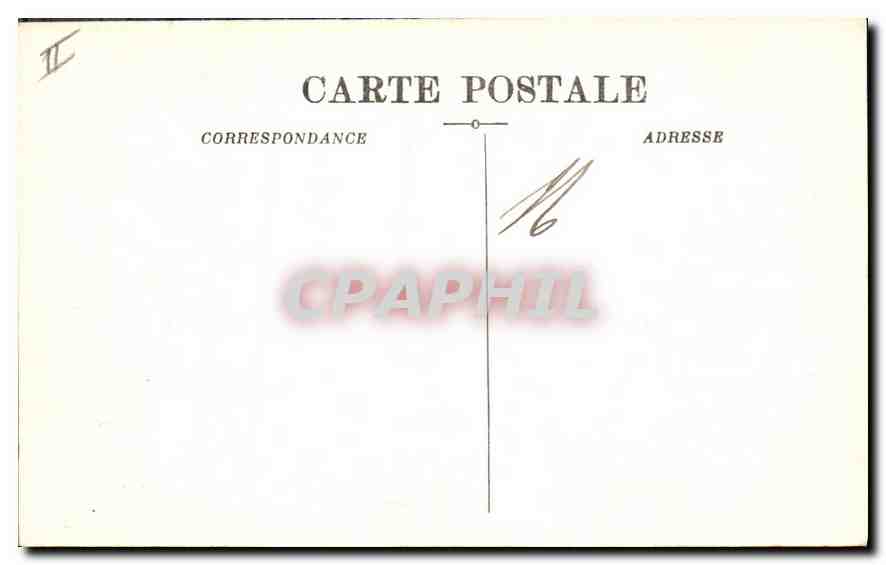 CPA Bordeaux Vue generale prise de la Tour Saint Michel — Verso