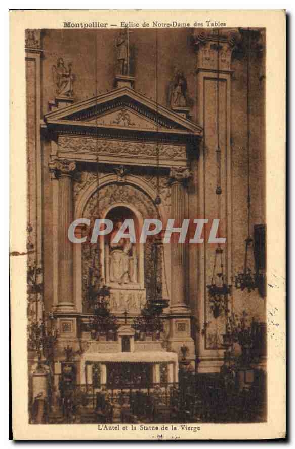 CPA  Montpellier Eglise de Notre Dame des Tables