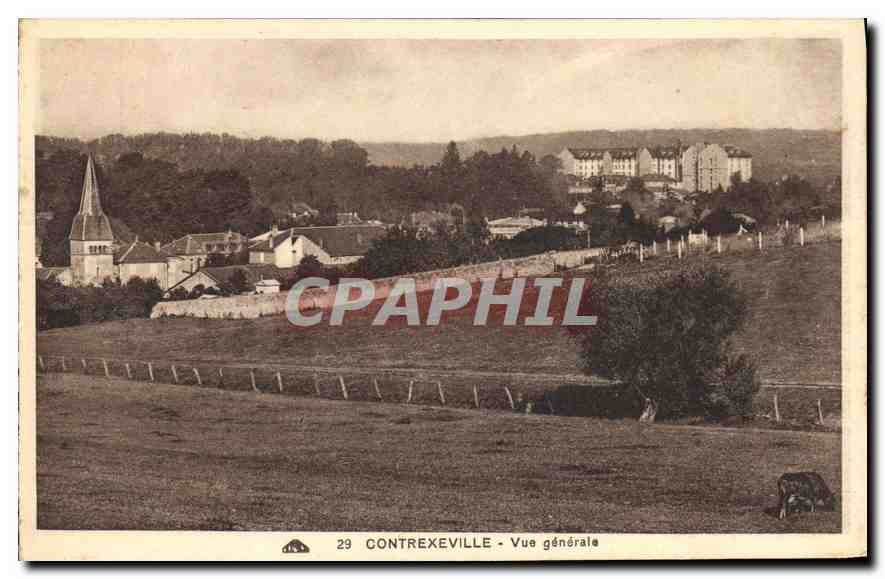 CPA Contrexeville vue generale