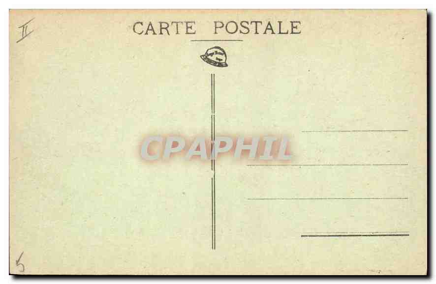 CPA Avignon Pont suspendu (inaugure en 1809) — Back