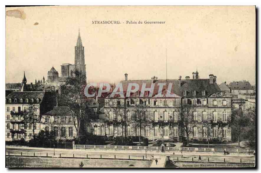 CPA Strasbourg Palais du Gouverneur