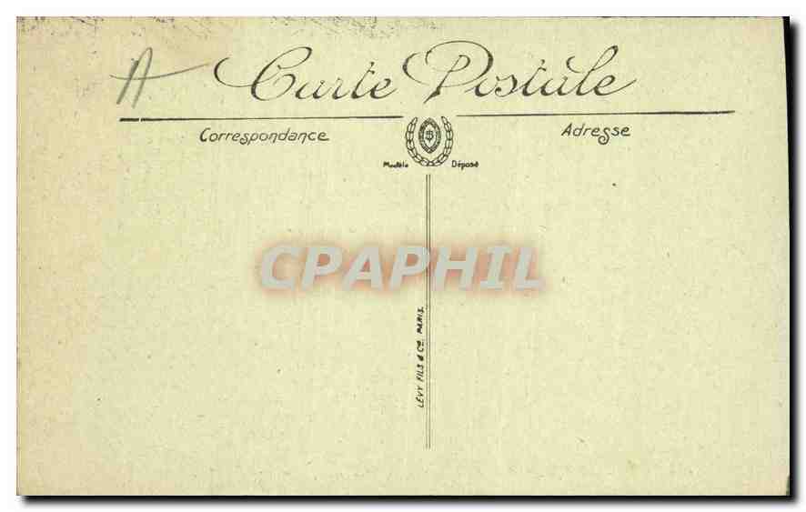 CPA Contrexeville L'Hotel Continantal et la Grande Rue — Rückseite