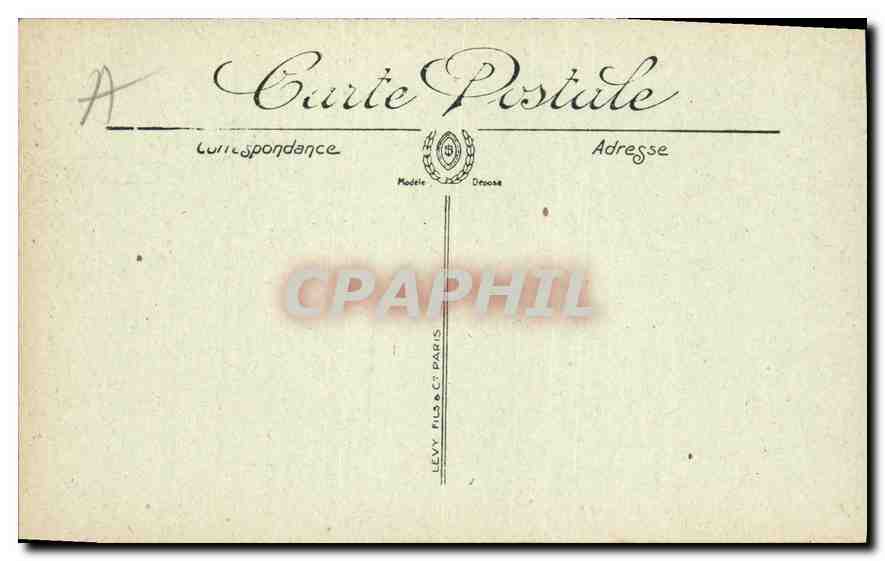 CPA Contrexeville Nouvel Hotel du Parc — Rückseite