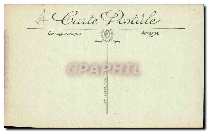 CPA Contrexeville L'Hotel Royal — Rückseite