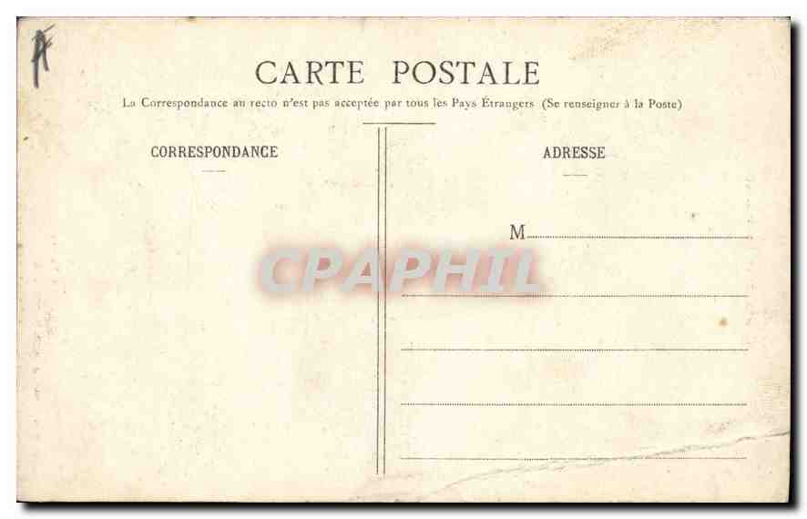 CPA Contrexeville (Vosges) L'Eglise — Rückseite