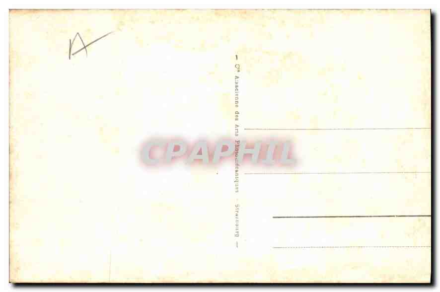 CPA Contrexeville Un Coin du Parc — Rückseite