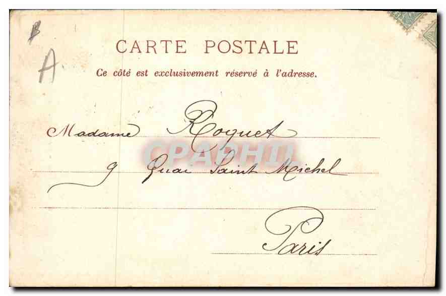 CPA Contrexeville Buvette du Pavilon — Rückseite