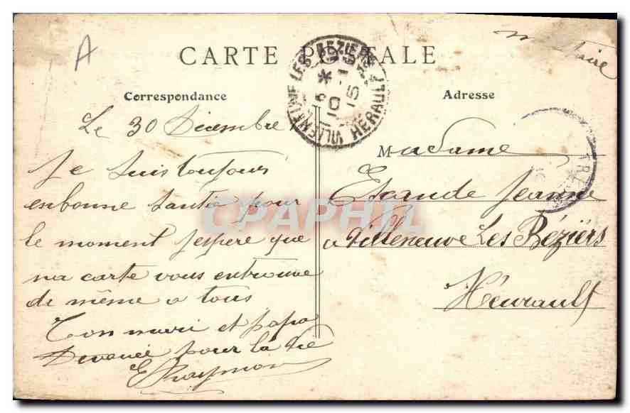 Gérardmer — Le Lac et les Casernes du 152e Régiment d'Infanterie — B. F., Paris — Reverso