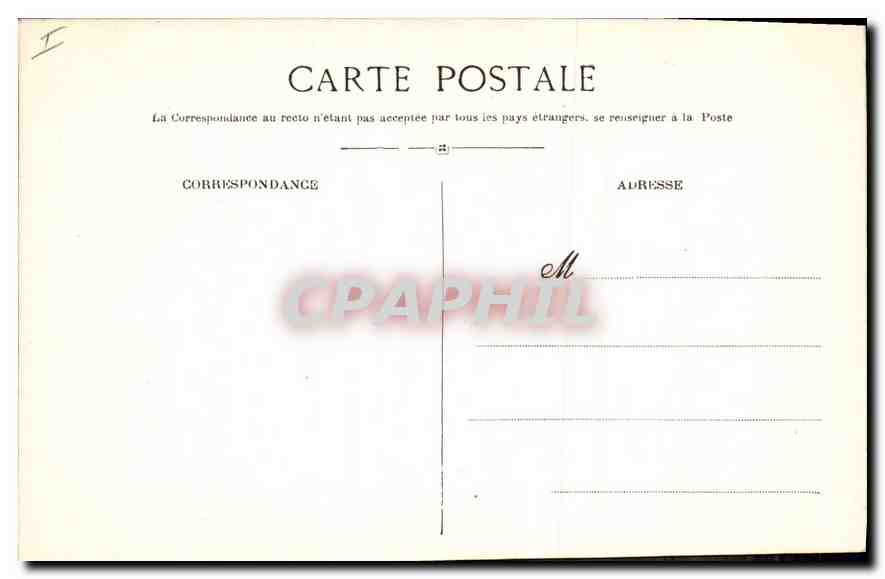 CPA Lyon Eglise Sainte Blandine — Verso