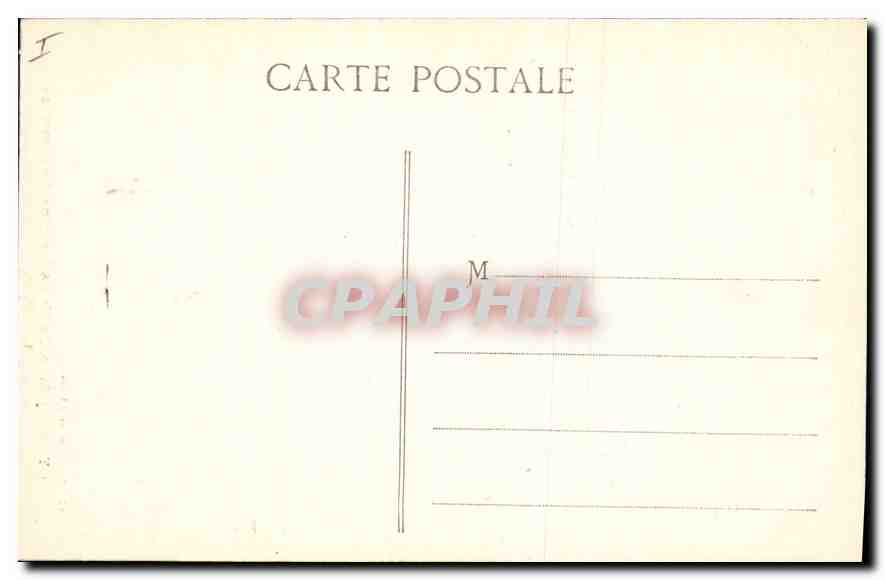 CPA Lyon Chapelle de l'Adoration Reparatrice — Verso