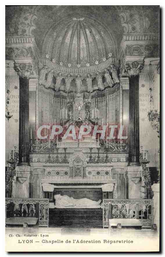 CPA Lyon Chapelle de l'Adoration Reparatrice
