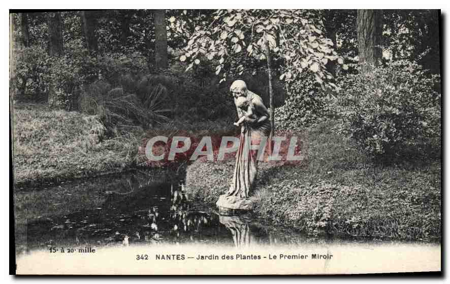 CPA Nantes Jardin des Plantes Le Premier Miror