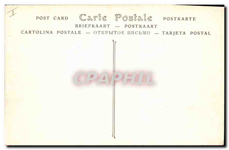 CPA Nantes La Place Louis XVI — Rückseite