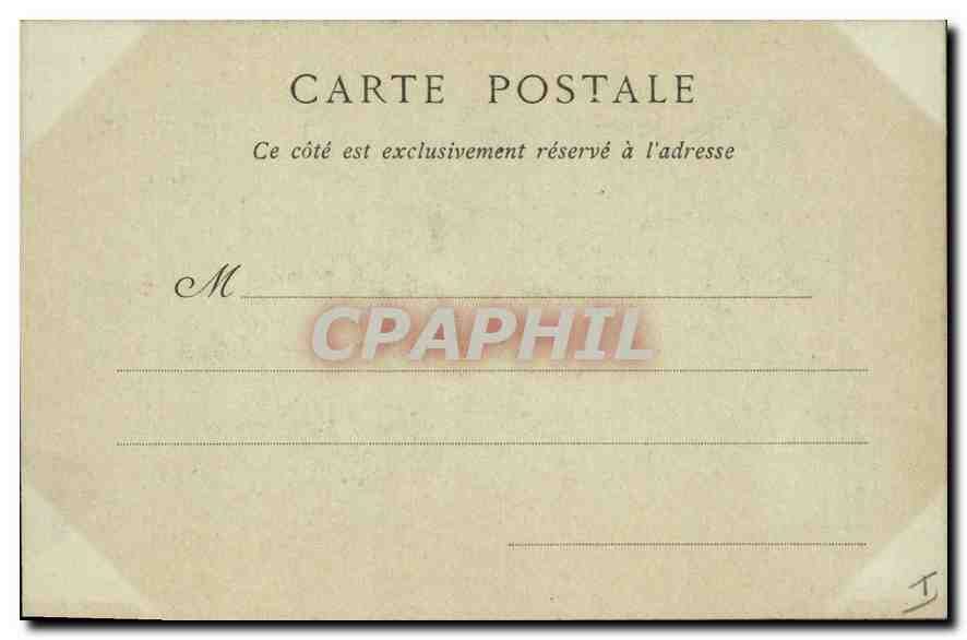 CPA Nantes Tombeau de Lamoriciere par Paul Dubois (Cathedrale) — Rückseite