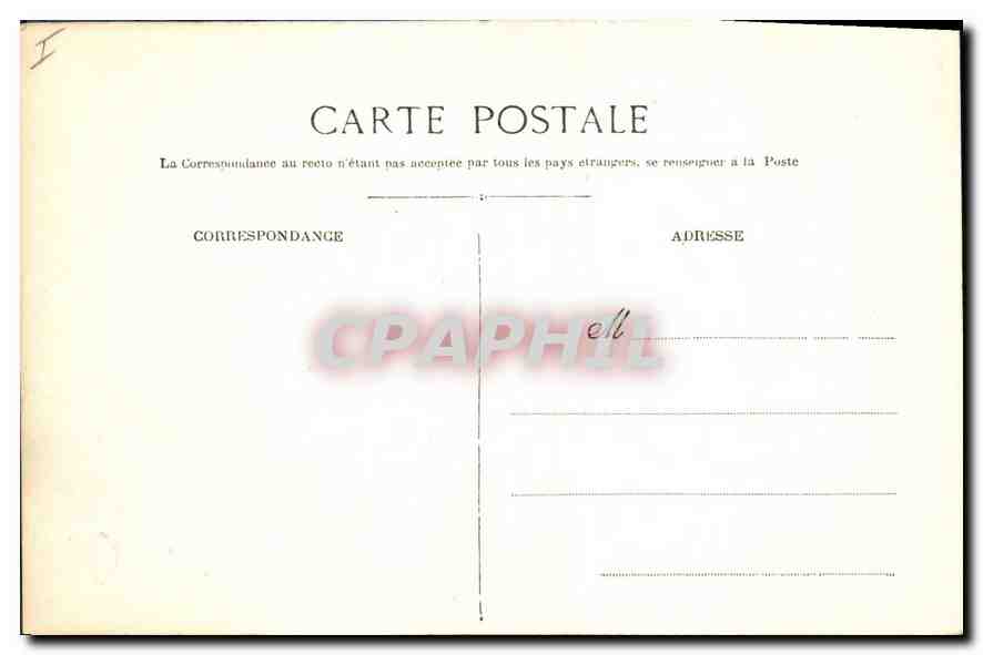 CPA N D de Fourviere Chapelle de Saint Thomas de Cantorbery — Verso